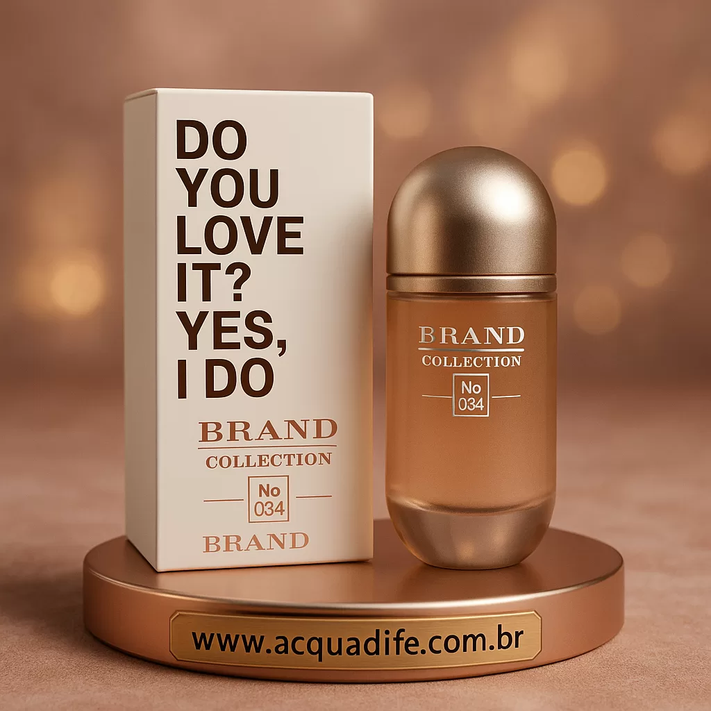 Brand Collection 034 – Rose Dream – Feminino | 25ml