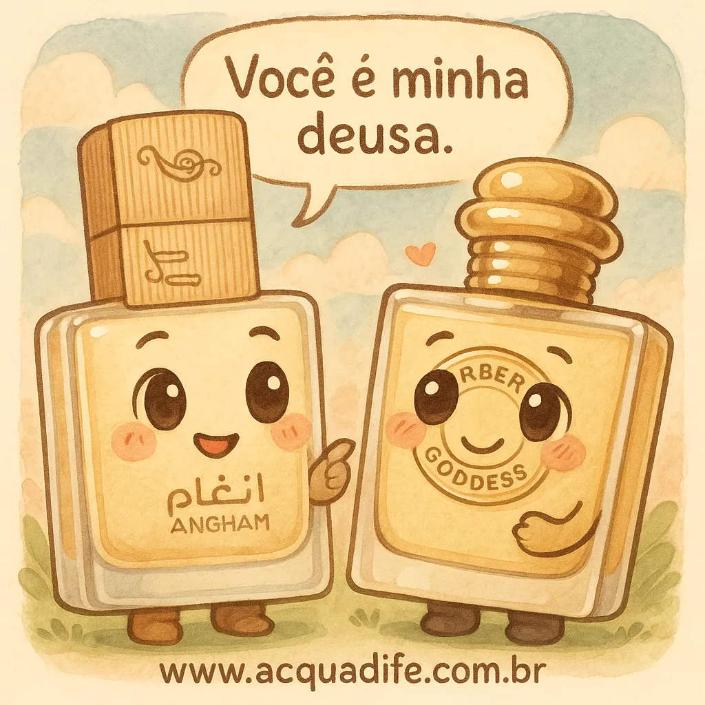 Perfume Angham da Lattafa - inspiração