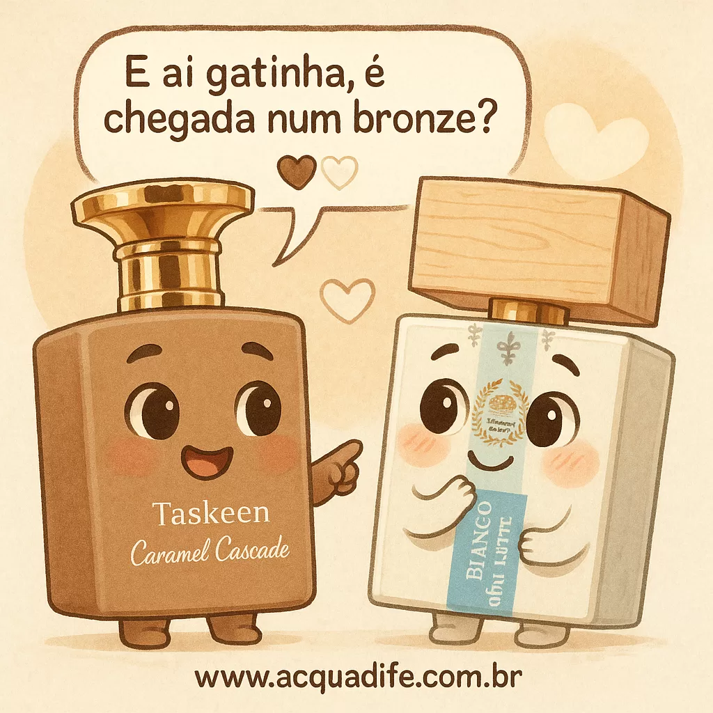 Perfume Taskeen Caramel Cascade de Paris Corner - inspiração