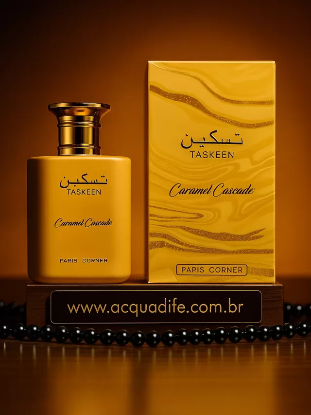 Perfume Taskeen Caramel Cascade de Paris Corner