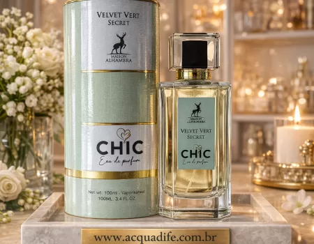 Chic Velvet Vert Secret de Maison Alhambra