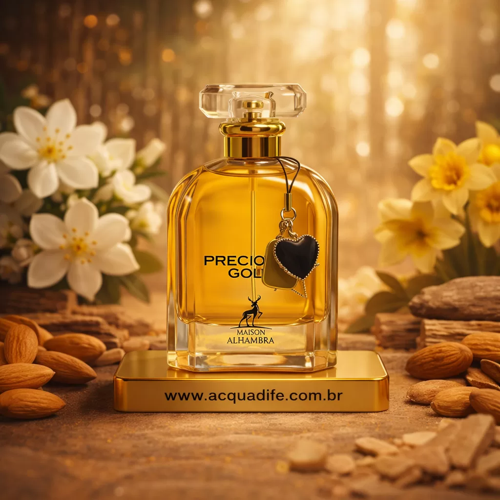 Precious Gold Maison Alhambra perfume feminino amadeirado