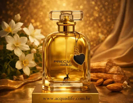 Precious Gold Maison Alhambra perfume feminino amadeirado