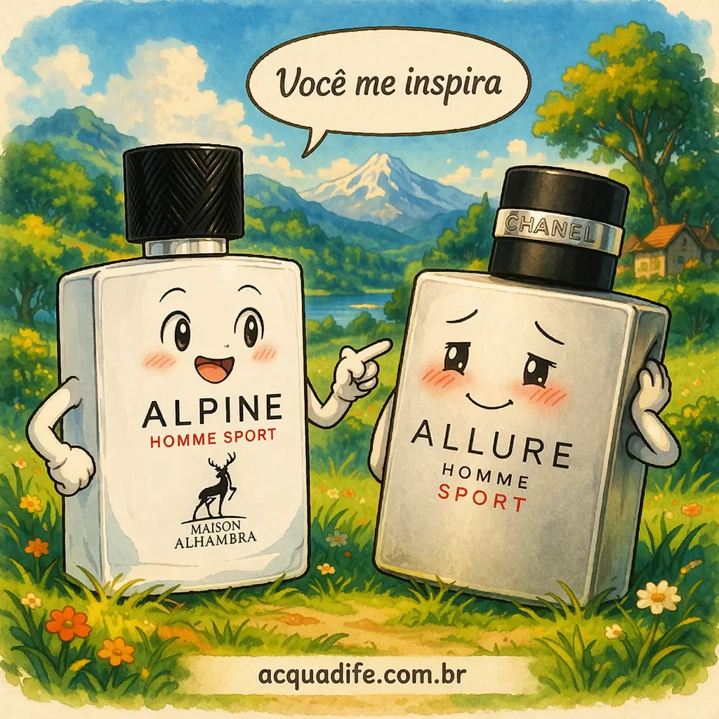 Perfume Alpine Homme Sport da Maison Alhambra