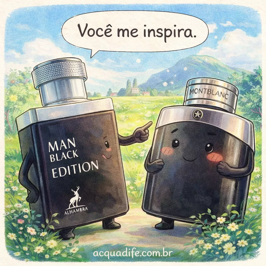 Perfume Man Black Edition da Maison Alhambra - inspiração