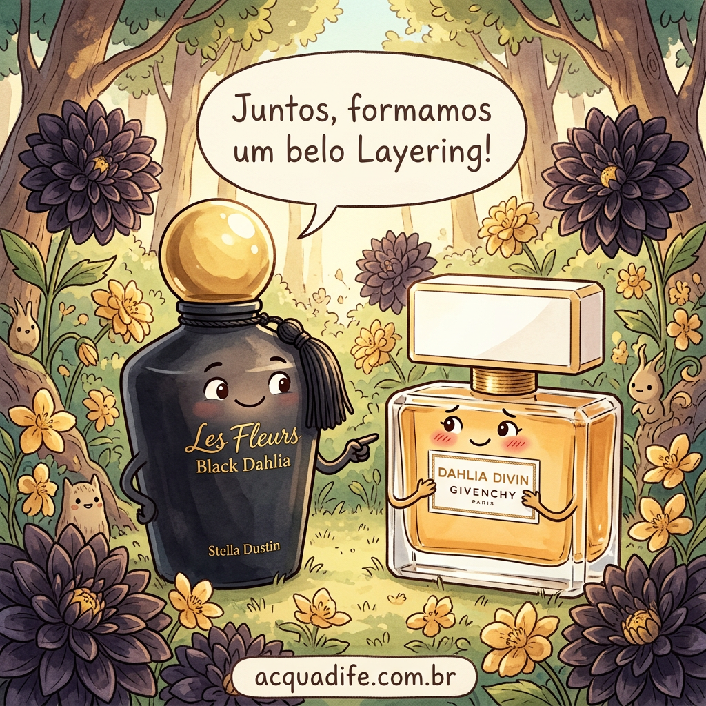 Perfume Les Fleurs Black Dahlia da Stella Dustin