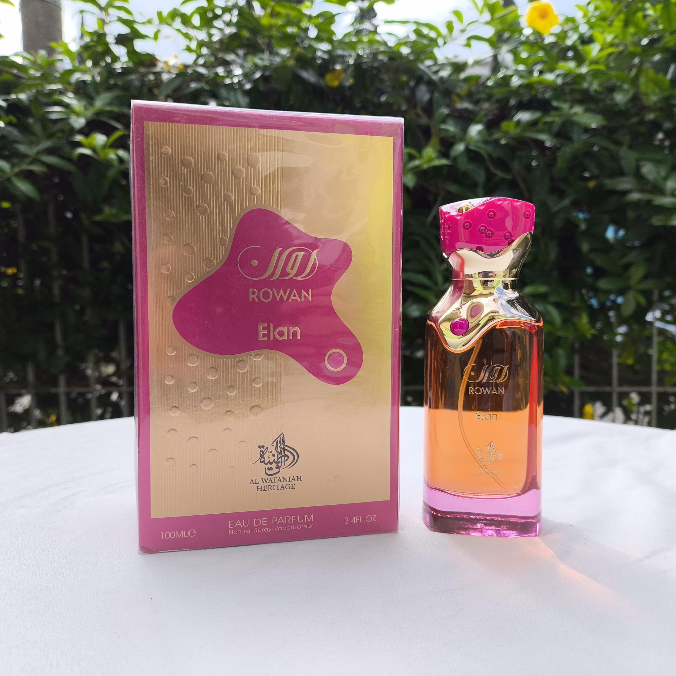 Perfume Al Wataniah Rowan Elan Elegância Floral