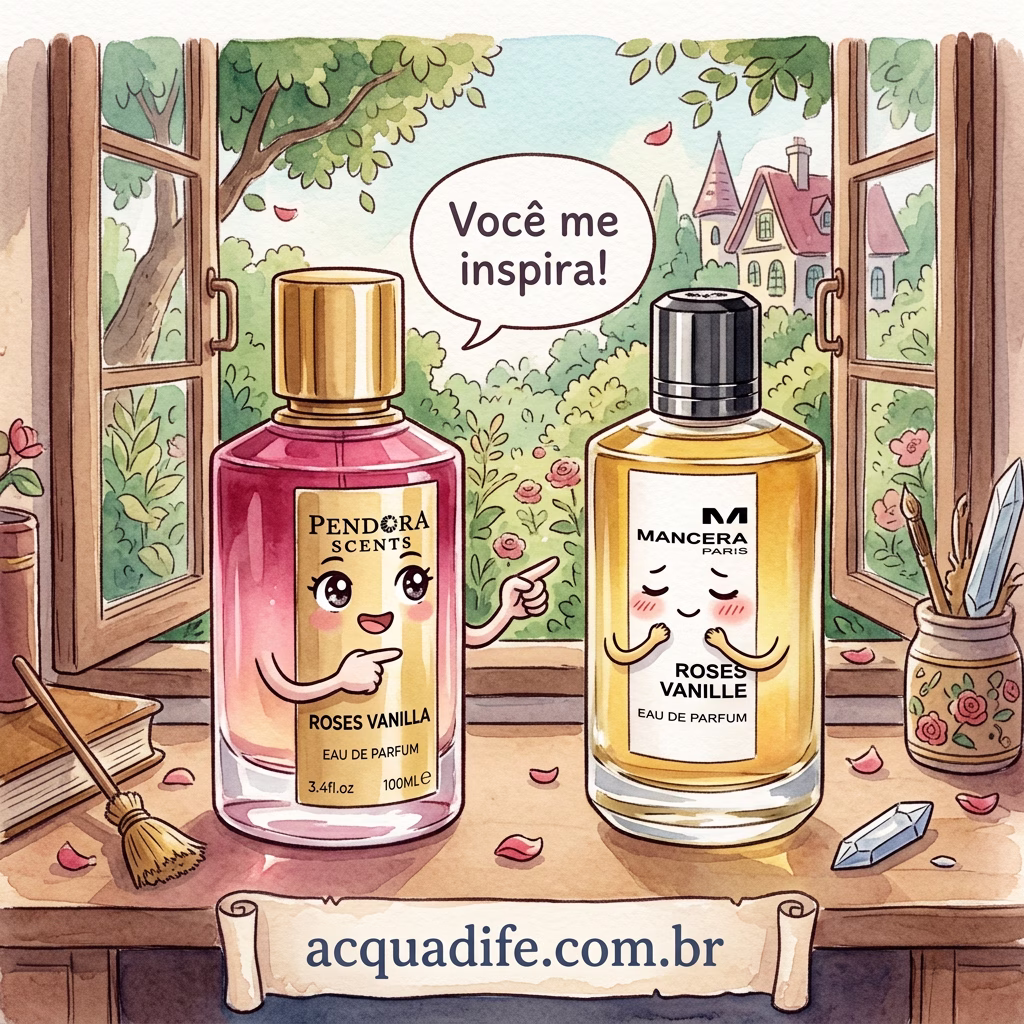Perfume Paris Corner Pendora Scents Roses Vanilla