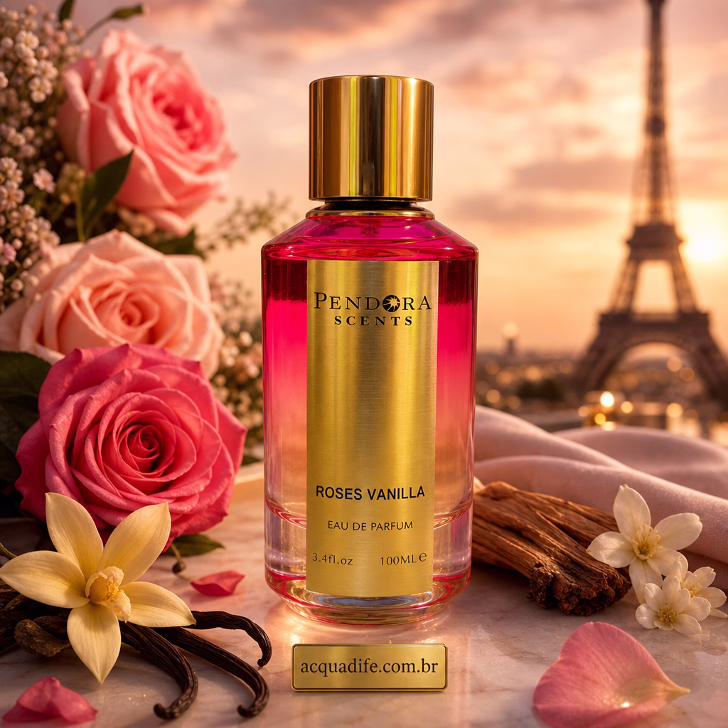 Perfume Paris Corner Pendora Scents Roses Vanilla